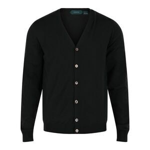 Slowear Zanone Slim Fit Cardigan Black Mens
